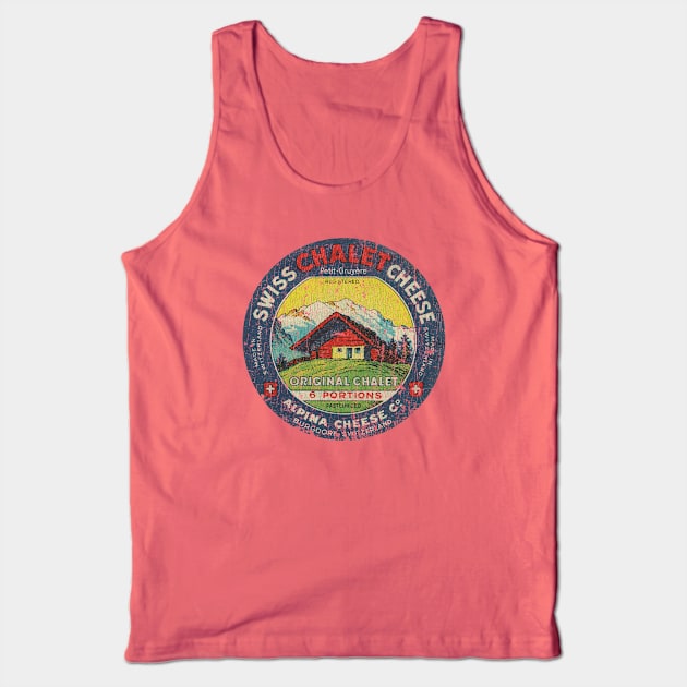 Chalet Petit Gruyere 1959 Tank Top by JCD666